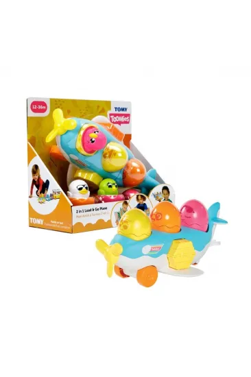 73147 Tomy - 2si1 arada Uçak ve Saklambaçlı Yumurtalar 12-36 ay 73147 Tomy - 2si1 arada Uçak ve Saklambaçlı Yumurtalar 12-36 ay