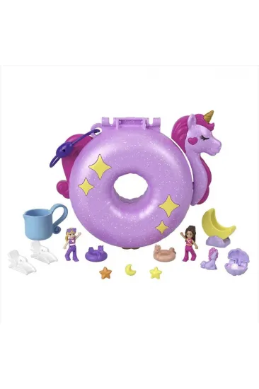 HKV34 Polly Pocket Unicorn Temalı Oyun Seti HKV34 Polly Pocket Unicorn Temalı Oyun Seti