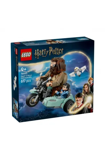 76443 Lego Harry Potter-Hagrid ve Harrynin Motosiklet Yolculuğu 617 parça +9 yaş 76443 Lego Harry Potter-Hagrid ve Harrynin Motosiklet Yolculuğu 617 parça +9 yaş