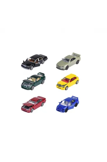8502100000 ''JDM Legends Premium Cars, 6-asst.freewheel, die-cast, 1 opening pa(Belirtilen fiyat, tekli satış için adet fiyatıdır.)