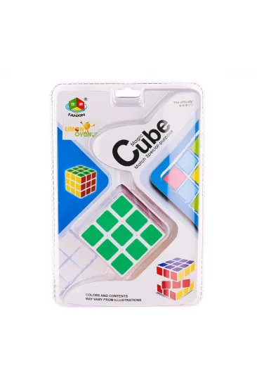 581-5-5D Magic Zeka Küpü 3x3x3 -Limon Oyuncak