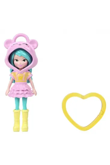 JMN38 Polly Pocket Kapüşonlu Bebekler JMN38 Polly Pocket Kapüşonlu Bebekler