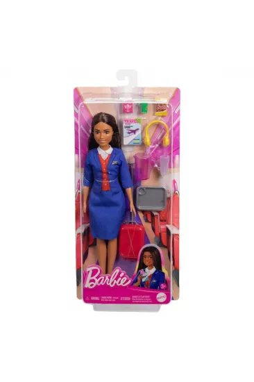 HYT60 Barbie Hostes Bebek ve Aksesuarları HYT60 Barbie Hostes Bebek ve Aksesuarları