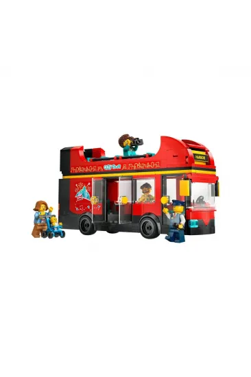 60407 Lego City Kırmızı İki Katlı Tur Otobüsü 384 parça +7 yaş 60407 Lego City Kırmızı İki Katlı Tur Otobüsü 384 parça +7 yaş