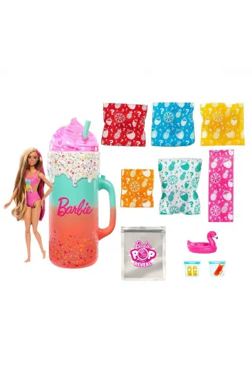HRK57 Barbie Pop Reveal Sürprizli Bardak Oyun Seti HRK57 Barbie Pop Reveal Sürprizli Bardak Oyun Seti