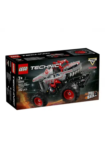 42200 Lego Technic Monster Jam ThunderROARus Çek-Bırak 232 parça +7 yaş 42200 Lego Technic Monster Jam ThunderROARus Çek-Bırak 232 parça +7 yaş