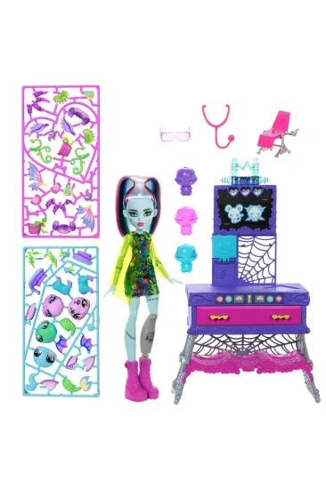 JBF18 Monster High Frankie Stein Evcil Hayvan Kiti