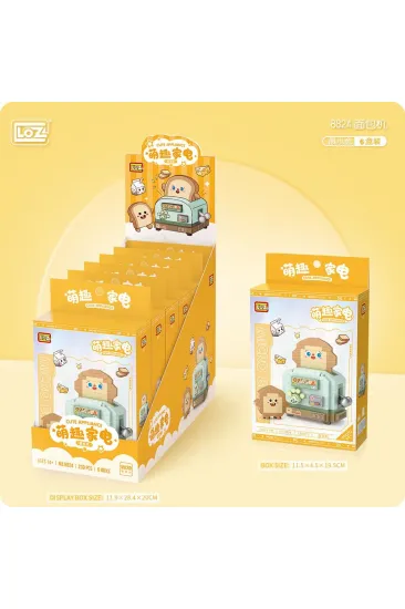 LZ-8824 LOZ EKMEK KIZARTMA MAKİNASI MODEL 230 PARÇA BLOCK OYUNCAK LZ-8824 LOZ EKMEK KIZARTMA MAKİNASI MODEL 230 PARÇA BLOCK OYUNCAK