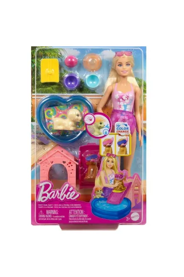 JBF35 Barbie Köpekçikle Havuz Partisi Oyun Seti JBF35 Barbie Köpekçikle Havuz Partisi Oyun Seti