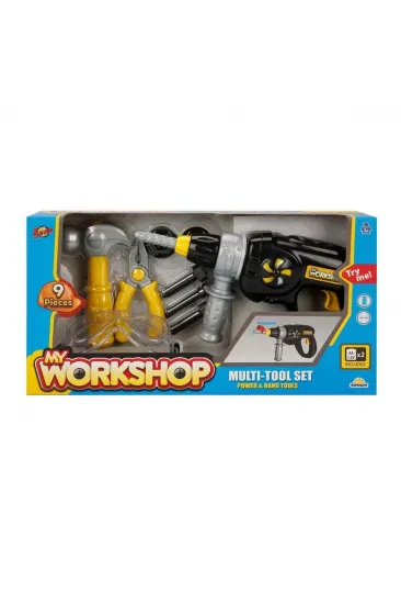 4606 Zapp Toys My Workshop Matkaplı Tamir Seti 9 Parça 4606 Zapp Toys My Workshop Matkaplı Tamir Seti 9 Parça