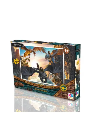 HD 714 HOW TO TRAIN YOUR DRAGON PUZZLE 100 PRÇ