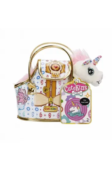 10873 Cutekins Taşıma Çantalı Peluş Unicorn Lou Lou -Sunman 10873 Cutekins Taşıma Çantalı Peluş Unicorn Lou Lou -Sunman