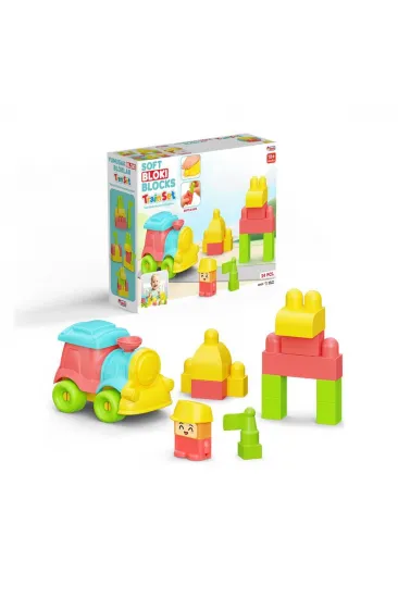 04122 YUMUŞAK BLOKİ BLOKLAR TREN SET 24 PARÇA 04122 YUMUŞAK BLOKİ BLOKLAR TREN SET 24 PARÇA
