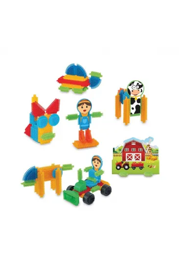 03312 KAKTÜS BLOKLAR ÇİFTLİK 75PCS