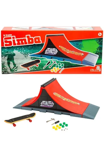 103304654 Finger Skateboard Ramp Ultimateramp 27x10x9cm skateboard 8 spare