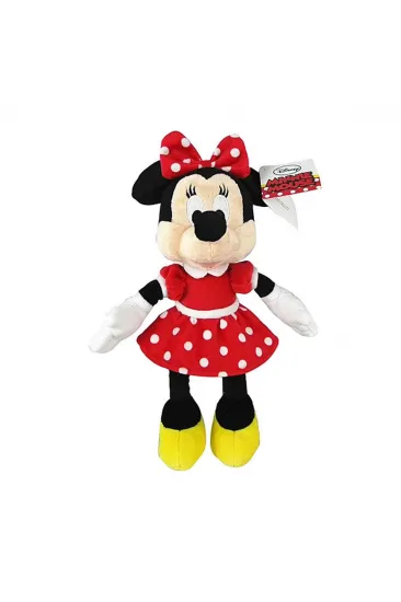 3414 Peluş Minnie Kırmızı Elbiseli 25 cm -Sunman 3414 Peluş Minnie Kırmızı Elbiseli 25 cm -Sunman