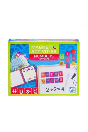 LC7980 Manyetik Aktivite Sayılar -Laçokids LC7980 Manyetik Aktivite Sayılar -Laçokids