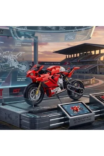C64051W CADA SUZUKİ HAYABUSA 1043 PARÇA BLOCK OYUNCAK
