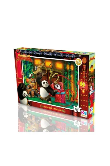 KP 709 KUNG FU PANDA PUZZLE 50 PRÇ KP 709 KUNG FU PANDA PUZZLE 50 PRÇ