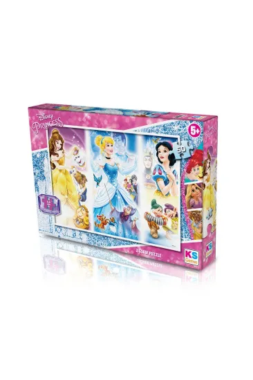 PR709 Prenses 50 Parça Puzzle -KS Puzzle