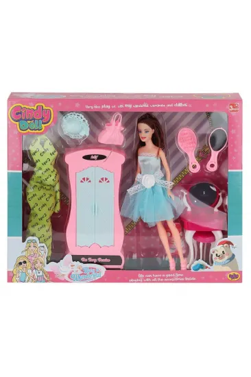 02453 Cindy Doll Dolaplı Makyaj Masalı Bebek -Oydaş Oyuncak 02453 Cindy Doll Dolaplı Makyaj Masalı Bebek -Oydaş Oyuncak