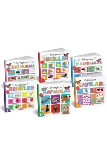 7202 İLK KİTAPLARIM 6LI SET 7202 İLK KİTAPLARIM 6LI SET