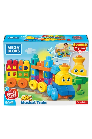 FWK22 MEGA BLOKS® Müzikli Alfabe Treni 50 parça +1 yaş FWK22 MEGA BLOKS® Müzikli Alfabe Treni 50 parça +1 yaş