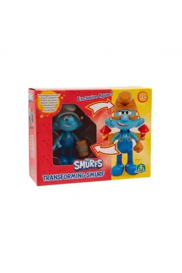 PUF23000 Şirinler Dönüşen 10 cm Figür