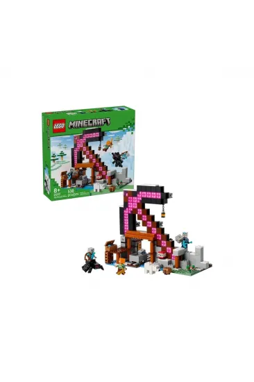 21277 Lego Minecraft Kazma Madeni 530 parça +8 yaş