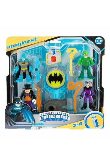 HFD47 Imaginext, Bat-Tech Bat-Signal Figür Seti, DC Super Friends HFD47 Imaginext, Bat-Tech Bat-Signal Figür Seti, DC Super Friends