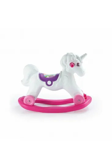 2509 Tekerlekli Unicorn Sallanan At -Dolu