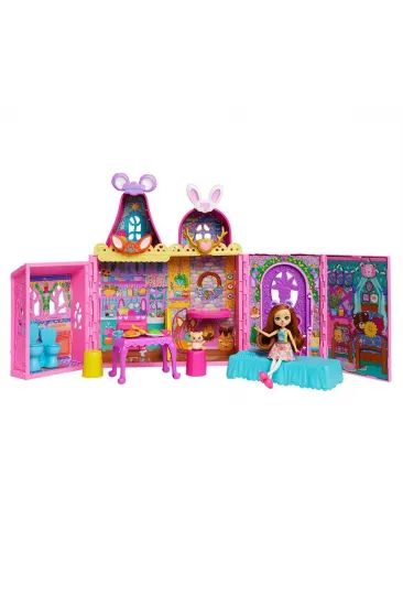 HXL53 Enchantimals Ana Karakter Bebekler Evi