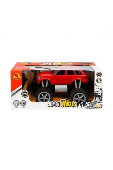 80012 1:18 Uzaktan Kumandalı Jumbo Wheels Usb Şarjlı Araba 80012 1:18 Uzaktan Kumandalı Jumbo Wheels Usb Şarjlı Araba