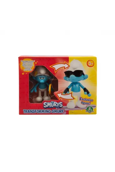 PUF23000 Şirinler Dönüşen 10 cm Figür