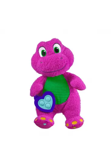 HYG89 Fisher-Price Kalp Yapan Barney Pelüş Oyuncağı
