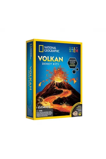 NAT02002 National Geographic Volkan Deney Kiti - TRVOLCANO2 +8 yaş