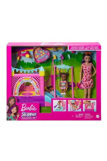 HHB67 Barbie Bebek Bakıcısı Skipper Oyun Evi Seti HHB67 Barbie Bebek Bakıcısı Skipper Oyun Evi Seti