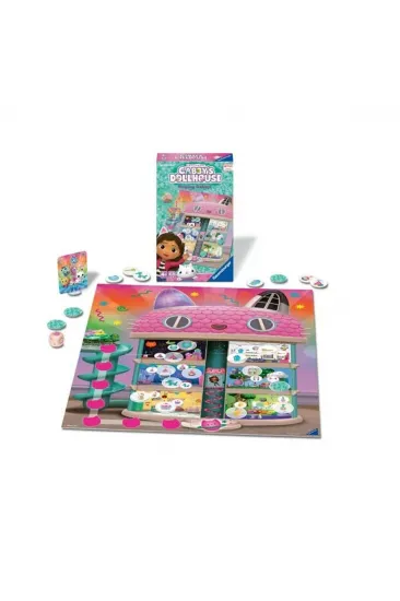 248100 Ravensburger - Gabbys Dollhouse - Seyahat Boy Kutu Oyunu