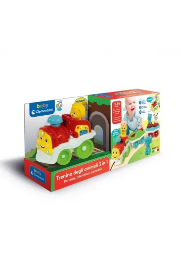 17848 Baby Clementoni - Bebek Hayvanlar Treni +9 ay 17848 Baby Clementoni - Bebek Hayvanlar Treni +9 ay