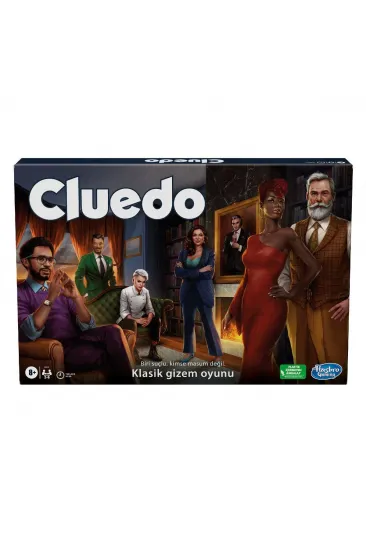 F6420 Hasbro Gaming - Cluedo +8 yaş F6420 Hasbro Gaming - Cluedo +8 yaş