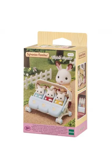 5533 Sylvanian Families Üçüzler Bakım Seti (figürler dahil değildir) +4 yaş 5533 Sylvanian Families Üçüzler Bakım Seti (figürler dahil değildir) +4 yaş
