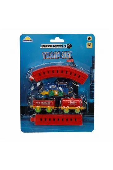 2559 Maxx Wheels Mini Tren Seti 11 Parça -Sunman