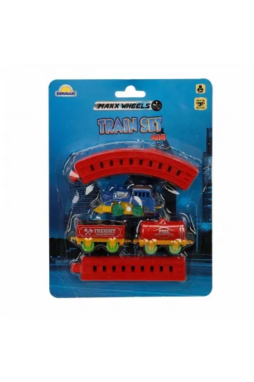 2559 Maxx Wheels Mini Tren Seti 11 Parça -Sunman