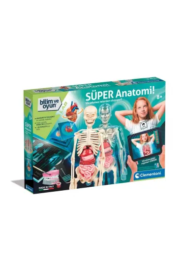 64474 Bilim ve Oyun - Süper Anatomi +8 yaş 64474 Bilim ve Oyun - Süper Anatomi +8 yaş