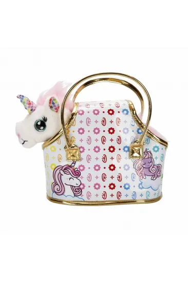 10873 Cutekins Taşıma Çantalı Peluş Unicorn Lou Lou -Sunman 10873 Cutekins Taşıma Çantalı Peluş Unicorn Lou Lou -Sunman