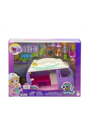 JCC32 Polly Pocket Eğlenceli Karavan Oyun Seti