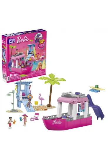 HPN79 MEGA Barbie® Malibu Rüya Teknesi™ 317 parça +6 yaş