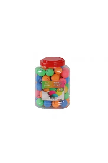 MRB-417 PİNPON TOPU RENKLİ KARIŞIK 60X24 MRB-417 PİNPON TOPU RENKLİ KARIŞIK 60X24
