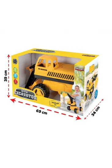06 207 Big Excavator -Pilsan Oyuncak 06 207 Big Excavator -Pilsan Oyuncak