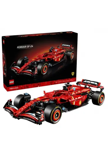 42207 Lego Technic Ferrari SF-24 F1 Araba 1361 parça +18 yaş 42207 Lego Technic Ferrari SF-24 F1 Araba 1361 parça +18 yaş